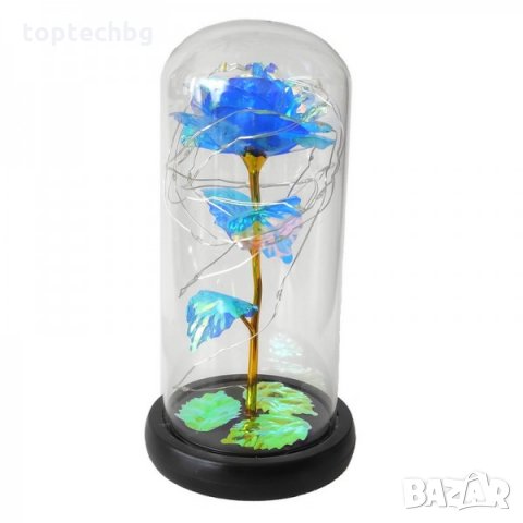 Светеща роза в стъкленица, снимка 9 - Романтични подаръци - 35668744