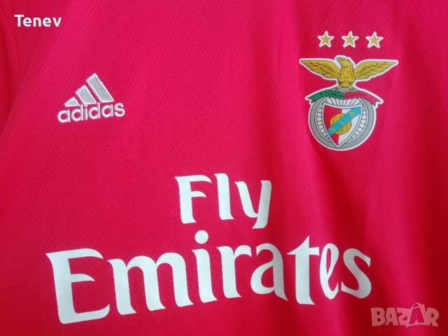 Бенфика Адидас Оригинална Нова Тениска Фланелка Benfica Adidas M Екип , снимка 3 - Тениски - 41705708
