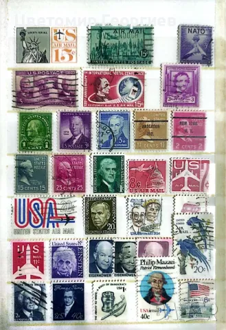 Класьор с марки 365 бр , снимка 15 - Филателия - 48119052