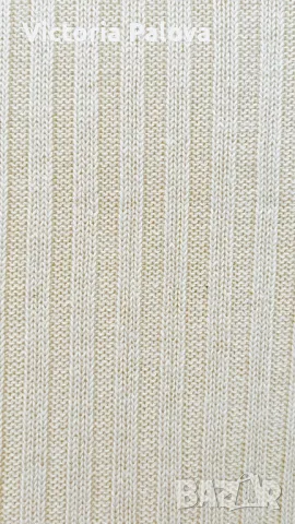 Копринена блуза/ поло светъл беж, снимка 11 - Блузи с дълъг ръкав и пуловери - 49327676