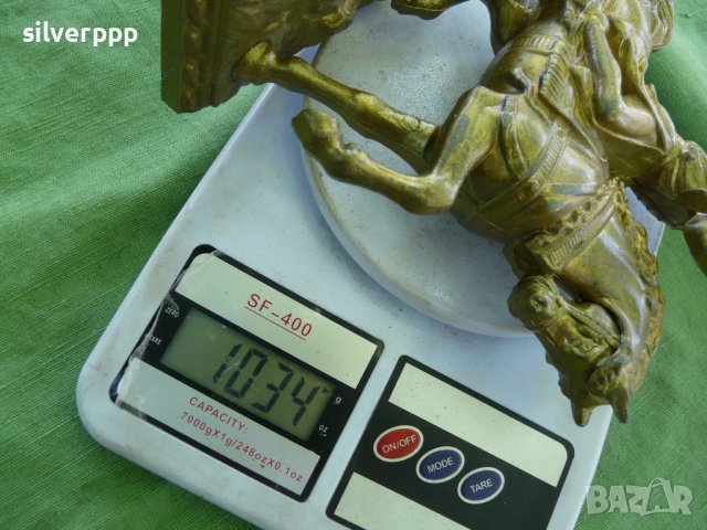  Стара метална фигура СССР , снимка 5 - Други ценни предмети - 41658226