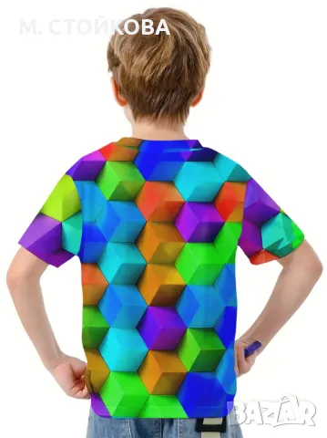 Страхотна 3D тениска, снимка 3 - Тениски - 48482810