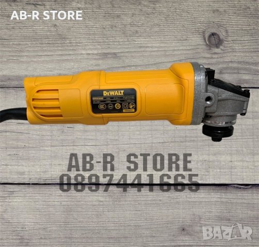 Ъглошлайф DeWaLT 1100W 8 - 125mm / Флекс Девалт Ракета 1100W с ОБОРОТИ, снимка 2 - Други инструменти - 41170236