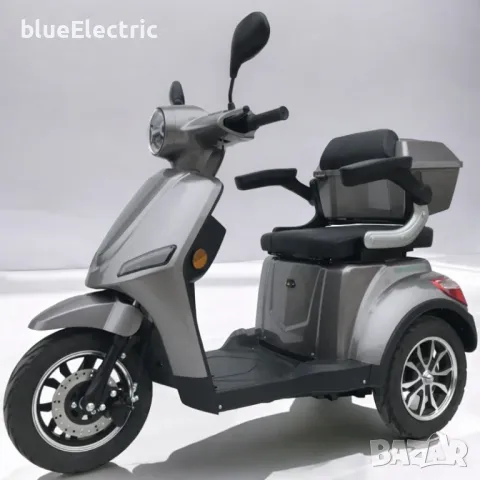 Електрическа Триколка blueElectric BM1-LUX 2000W | 60V | 24Ah | GRAY, снимка 2 - Мотоциклети и мототехника - 49745678