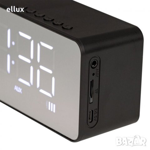 Промоция ! Bluetooth часовник - будилник - радио i-JMB, снимка 2 - Аудиосистеми - 34752234