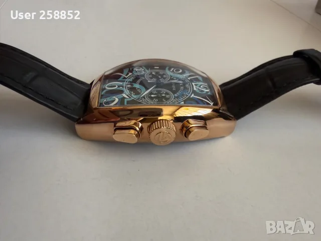 Franck Muller - Vintage Chronograph Quartz  - Мъжки часовник - Нов , снимка 8 - Мъжки - 53218912