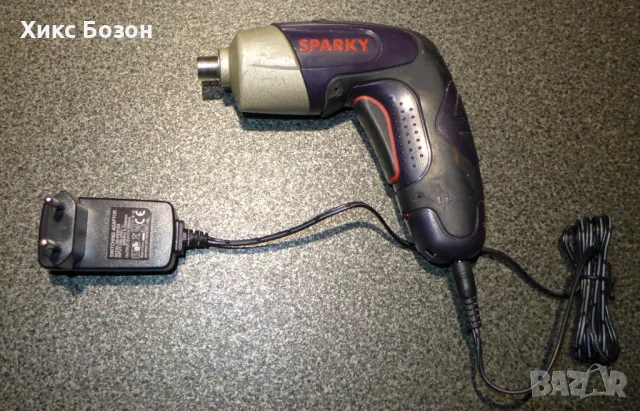 Две много добри електрически ''Г'' образни отверки Sparky и Bosch, снимка 3 - Отвертки - 47094528