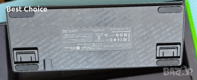 Геймърска клавиатура Razer Huntsman V3 Pro Mini, снимка 5 - Клавиатури и мишки - 52765997