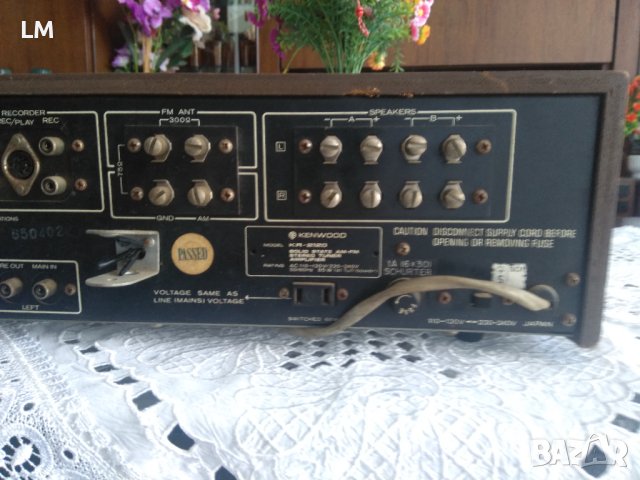 KENWOOD.KR-2120.receiver, снимка 5 - Ресийвъри, усилватели, смесителни пултове - 40527533