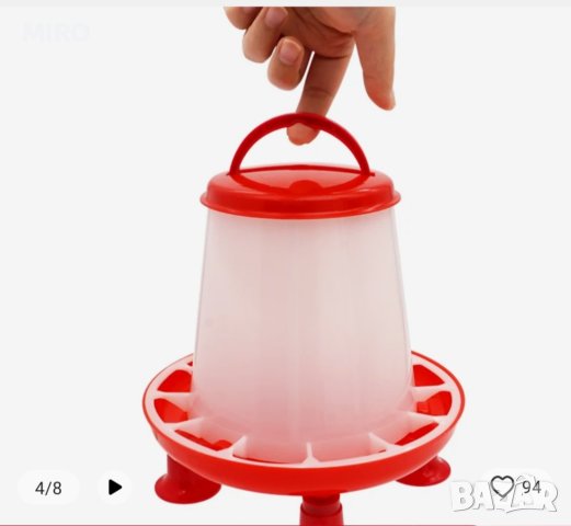 Продавам хранилки и поилки за малки пиленца, снимка 2 - За птици - 44291544