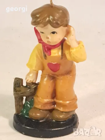 декоративна свещ момче  19/4