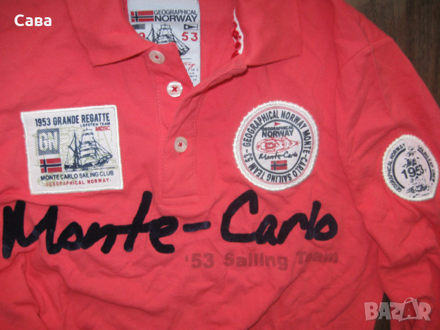 Блуза GEO. NORWAY   мъжка,М-Л, снимка 4 - Блузи - 36173789