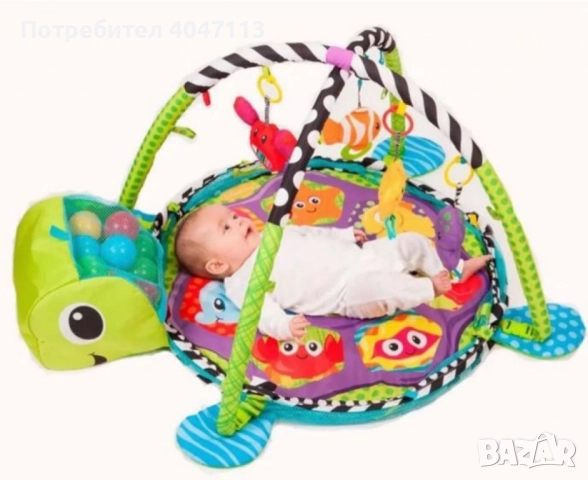 Център за игра с матрак за активност и кошара за бебета, снимка 5 - Образователни игри - 51440983