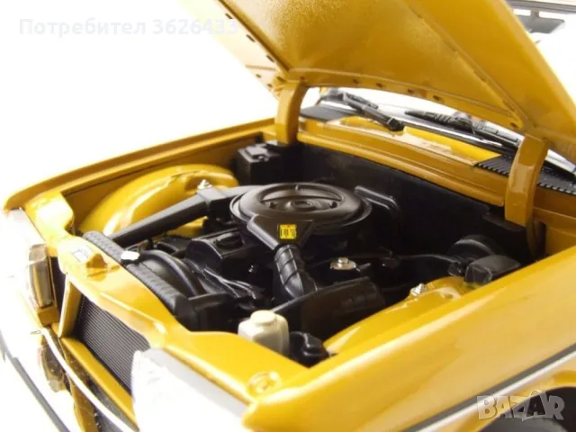 1:18 Mercedes-Benz W123 E-Class S123 T-Model Estate Yellow, снимка 8 - Колекции - 55979025