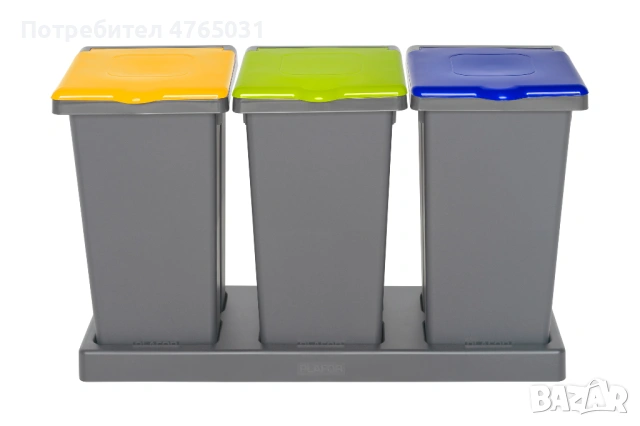 Професионални решения за разделно събиране на отпадъци – кошове, контейнери и системи BePure