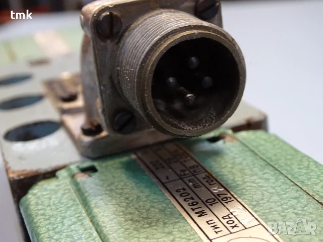 Хидравличен разпределител "Хидравлика" тип 64ПГ 73-12 Hydraulic solenoid valve 220V, снимка 6 - Резервни части за машини - 50550694