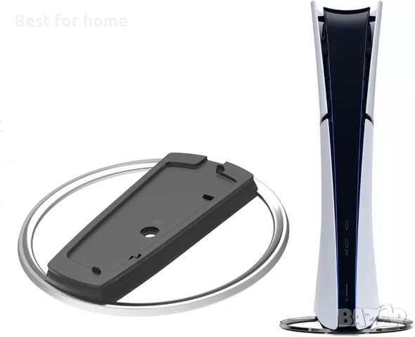 Вертикална стойка за PS 5 конзоли - Аксесоари за PS 5 Slim Pro Base за P5 конзола