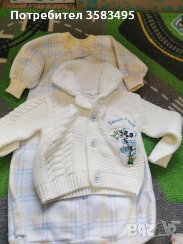Зимен лот бебешки дрехи , снимка 4 - Комплекти за бебе - 52257978