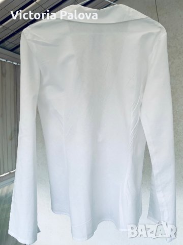 Много красива бяла блуза B. JOUNG, снимка 14 - Корсети, бюстиета, топове - 41622222