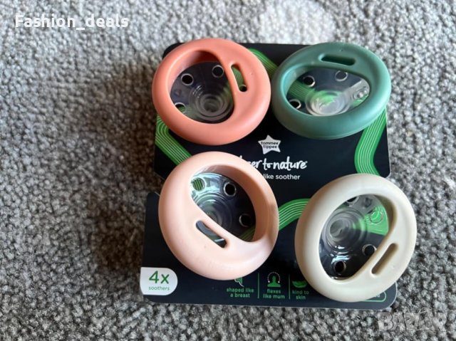 Нови Tommee Tippee 4 броя биберони за деца 6-18 месеца Майка Бебе Подарък, снимка 7 - Други - 42338393