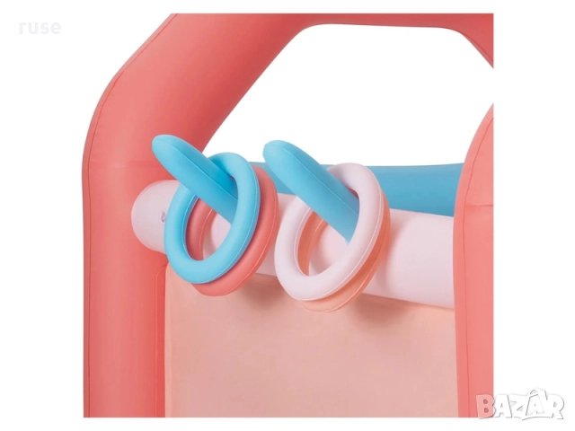 НОВИ! Надуваем детски замък батут с баскетболен кош , снимка 7 - Надуваеми играчки - 51694321