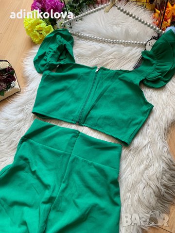 Нов зелен комплект, снимка 3 - Костюми - 41964672
