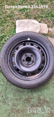 Резервна гума с джанта 1бр. за Golf 4, снимка 2 - Гуми и джанти - 44685737