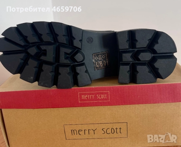 Дамски черни боти, снимка 5 - Дамски боти - 52524664