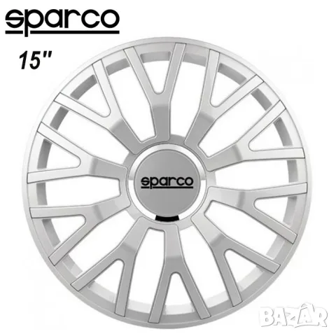 Тасове за джанти 15'' Sparco Leggera Pro сребристи, снимка 2 - Аксесоари и консумативи - 55861895