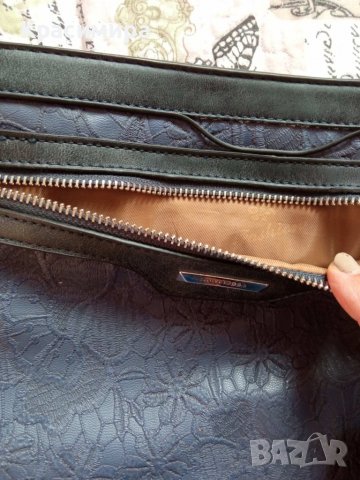 Тъмно синя дамска чанта, снимка 3 - Чанти - 38688838