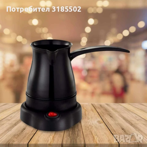 Джезве електрическо Rosberg, 600W, 500мл., Черен, 2 ГОДИНИ ГАРАНЦИЯ, снимка 6 - Кани - 51392966