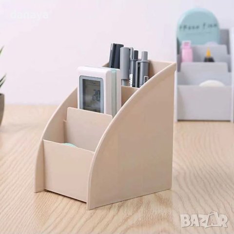 3802 Малък органайзер за бюро мини етажерка с 3 отделения, снимка 5 - Органайзери - 41723324