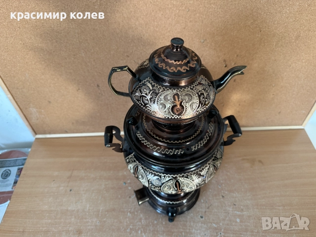 руски електрически самовар, снимка 7 - Антикварни и старинни предмети - 52820456