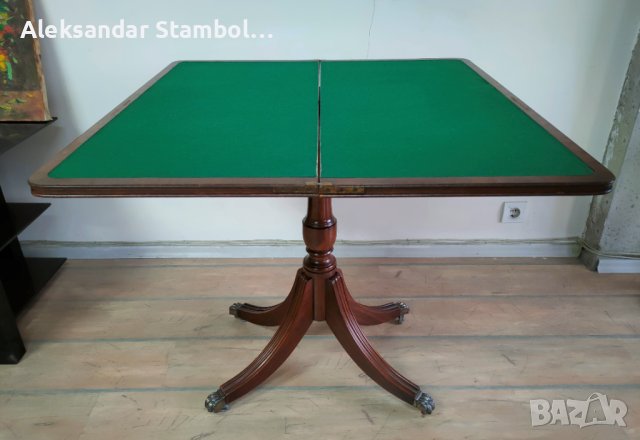 Дизайнерска сгъваема маса за покер "Bevan Funnell", снимка 5 - Маси - 41446318