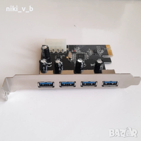 Контролер PCI-E към USB 3.0, 4 port