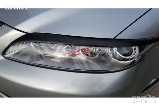 Вежди за фарове за Mazda 6 (2002-2009) - Черни