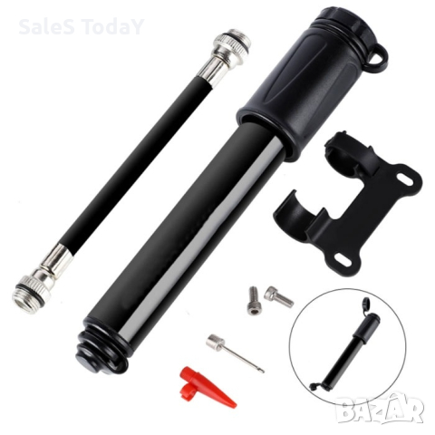 Помпа за велосипед мини, 17см, снимка 2 - Детски велосипеди, триколки и коли - 44525565