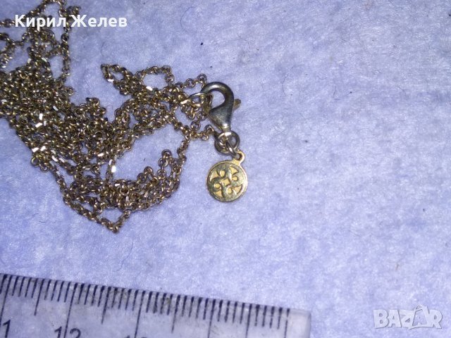 ШАРМАНТНО СЪРЦЕВИДНО СРЕБЪРНО АРТ КОЛИЕ МЕДАЛЬОН СРЕБРО с ПЕЧАТИ S 925 9.38 с ИСКРЯЩИ ЦИРКОНИ 28493, снимка 12 - Колиета, медальони, синджири - 41388798