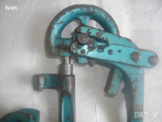 Ръчен Тръбогиб 15мм/16мм-Уред Огъване Метални Тръби-Старо Качество-Немски-DAKO-Регулация Радиус , снимка 17 - Други инструменти - 44495355