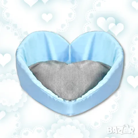 Легла за домашни любимци. Синьо легло за малко куче. Легло за котка. Легла за кучета. Легло за куче, снимка 2 - За кучета - 39141194