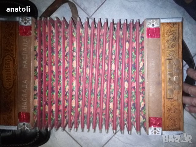 Hohner рядък ретро акордеон хармоника , снимка 8 - Акордеони - 36708859