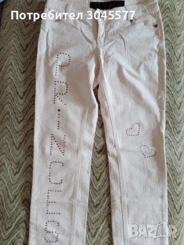 Дънки с камъни Сваровски S размер