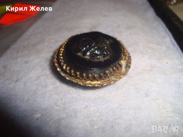 СТАРИННА ВИКТОРИАНСКА БРОНЗОВА КАМЕЯ БРОШКА от ШЛИФОВАН ХЕМАТИТ РЕТРО БИЖУ ЮВЕЛИРЕН УНИКАТ 20666, снимка 11 - Антикварни и старинни предмети - 36061112