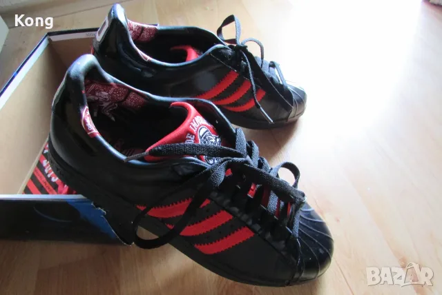НОВИ с кутия  мъжки Adidas Superstar Darth Vader Dark Side маратонки кецове сникърси New Blance 550 , снимка 2 - Маратонки - 56070025