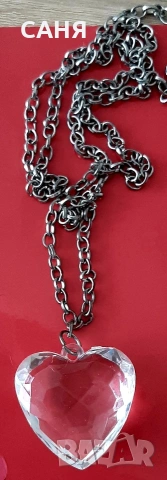 Подарък за Св Валентин-серце-колие,пръстен,обеци, снимка 12 - Колиета, медальони, синджири - 53147192