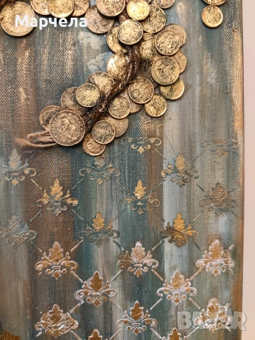 Картина с монети БГ , снимка 6 - Декорация за дома - 53058455
