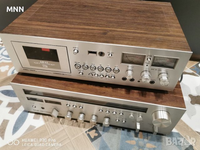  ресивер Akai AA 1020 DB рядко издание, касетофон Kapsch SCR650 