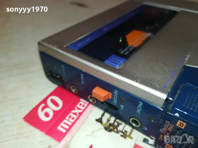 заявено-AIWA-STEREO RECORDER-METAL & JAPAN-ВНОС SWISS 0405251725MKKK, снимка 5 - Радиокасетофони, транзистори - 50153602