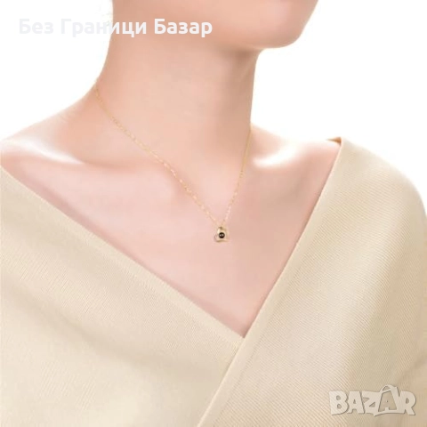 Ново Персонализирано проекционно колие със снимка – уникален подарък жена, снимка 3 - Колиета, медальони, синджири - 51682046