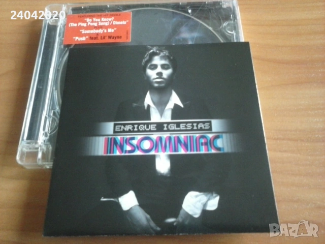 Enrique Iglesias – Insomniac SJBox оригинален диск
